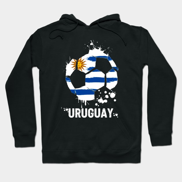 Uruguay Qatar 2022 World Cup, Uruguay Soccer Team 2022 Supporter Funny Uruguay Flag Futbol Hoodie by Printofi.com